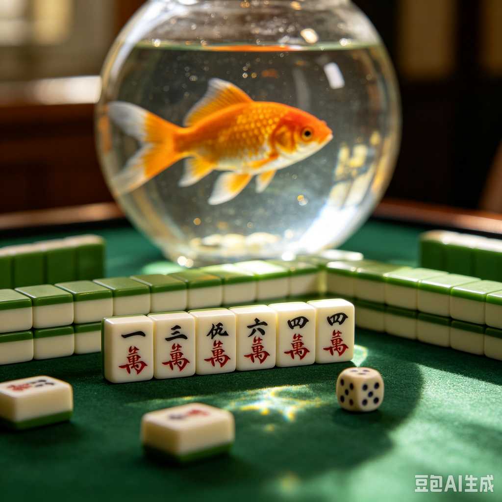 mahjong set for home entertainment